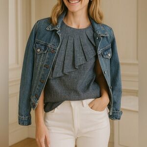 Banana Republic Stylish Blue Denim Jacket